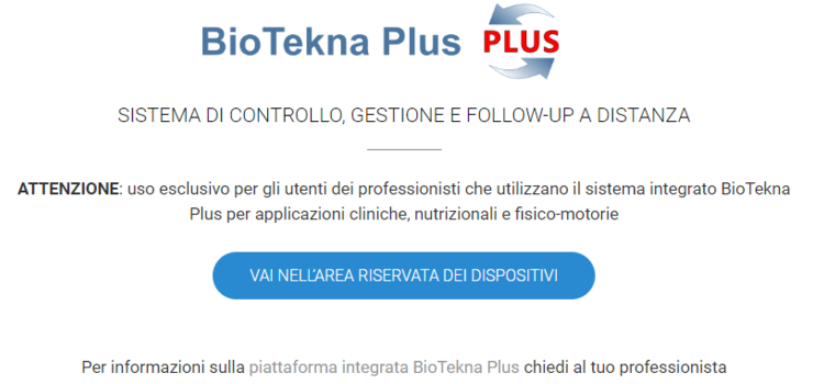 .SISTEMA DI CONTROLLO, GESTIONE E FOLLOW-UP A DISTANZA | Elisa Srls