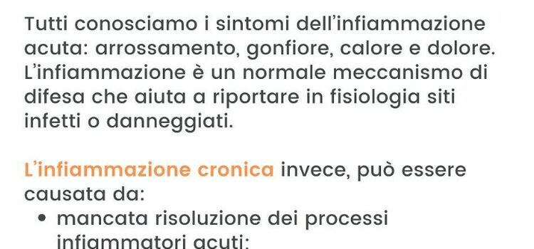 .L’Infiammazione cronica, cos’è e come sono i suoi sintomi? Quando un’infiammazione diventa cronica? Cosa può aggravarla? | Elisa Srls